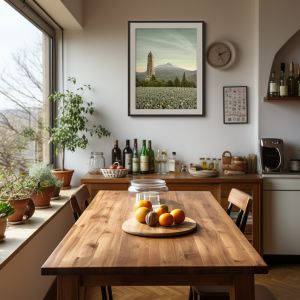 Современная живопись на кухне (фото)