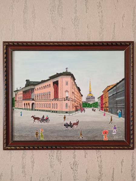 Картина Прогулка по Петербургу 
