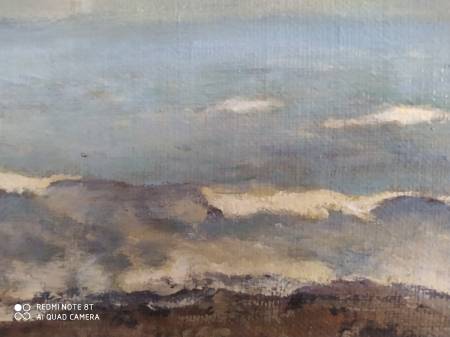 Берег моря (копия картины И. Левитана)