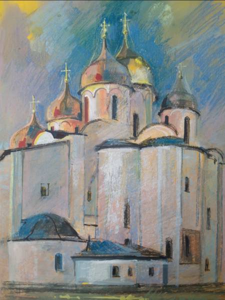 Софийский собор (Из серии Новгородские храмы) 