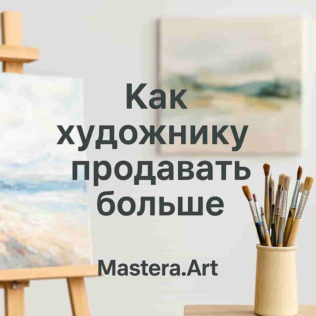 Как художнику продавать больше картин — советы от Mastera.Art