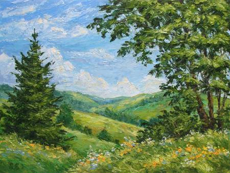 Зеленые холмы