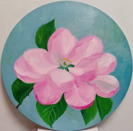 Цветок яблони