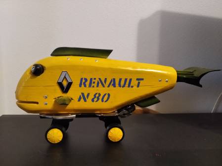 Poisson - Roller Renault 80