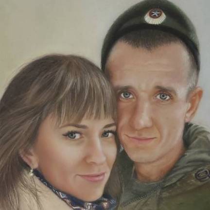 Портрет. Выполнен на заказ по фотографии
