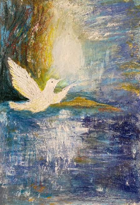 Белая птица