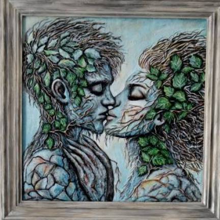 Скульптурная картина 