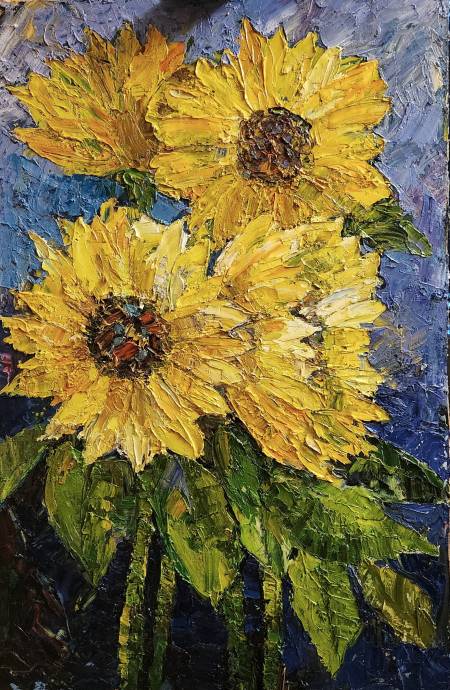 Подсолнухи