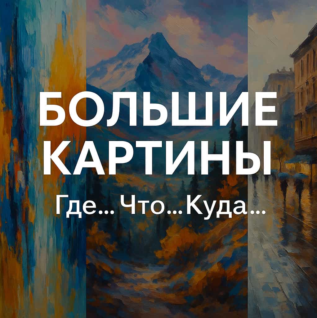 Фото на тему: Как выбрать большую картину в современный интерьер