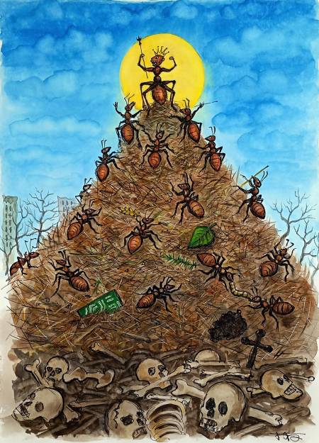 Муравей - победитель!