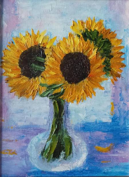 Подсолнухи