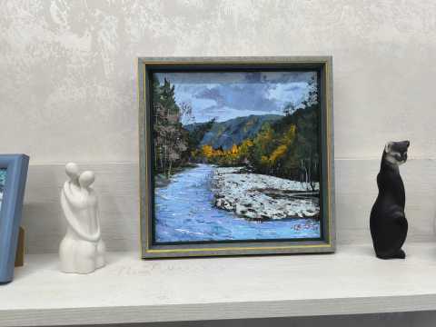 Бурная горная речка