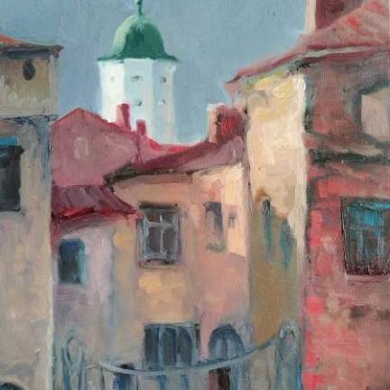 Выборг, после дождя