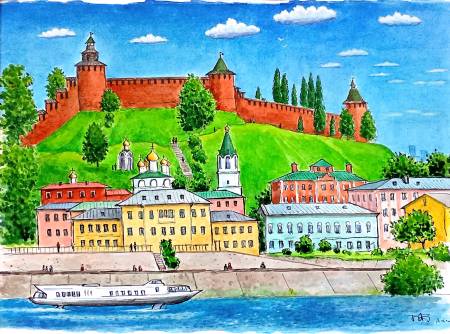 Нижний. Вид с Волги