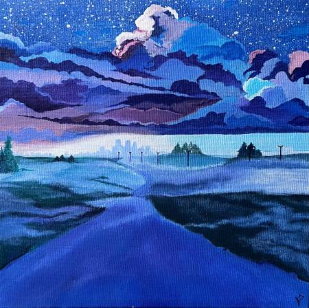 Дорога в город