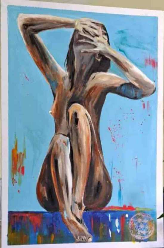"Эмоции" 60x90 (Акрил) 