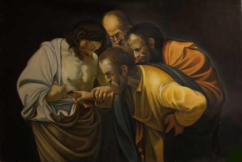 Уверение Фомы (Караваджо) 