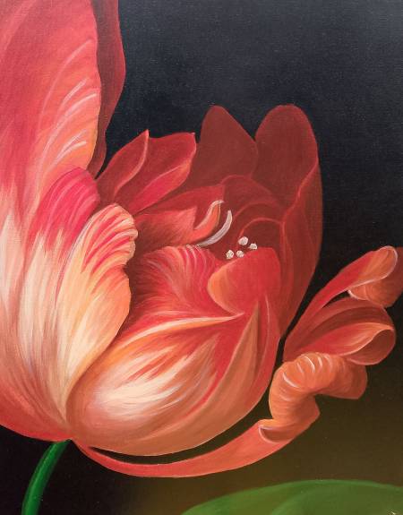 Картина акрилом 