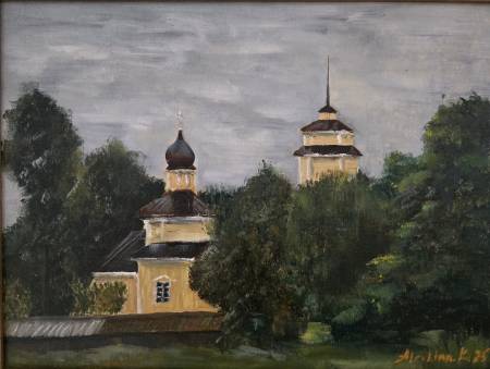 Вид на Церковь Георгия Победоносца