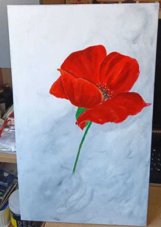 Цветок мака