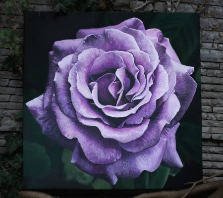 Фиолетовая Роза