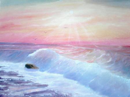 Сиреневый закат