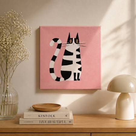 Stripe Cat / Контраст