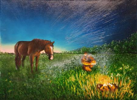 Пейзаж Ночное