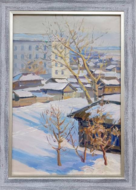 Городской пейзаж с натуры