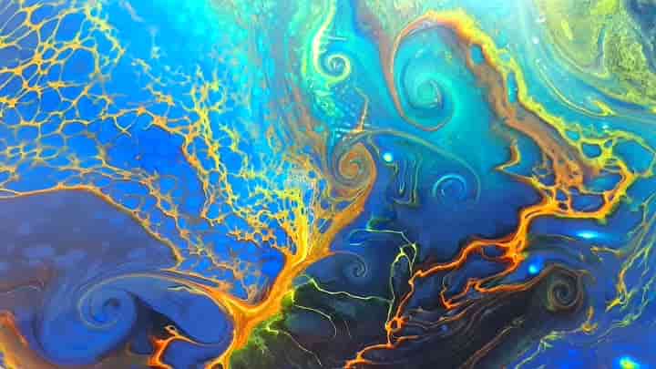 Флюид-арт в России