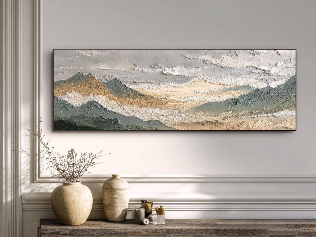 Большая фактурная абстракция textured art
