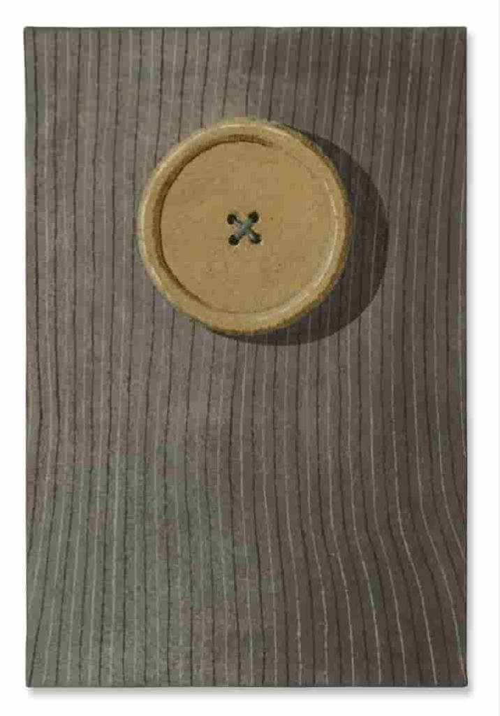 Domenico Gnoli — Button n.2 (1967)