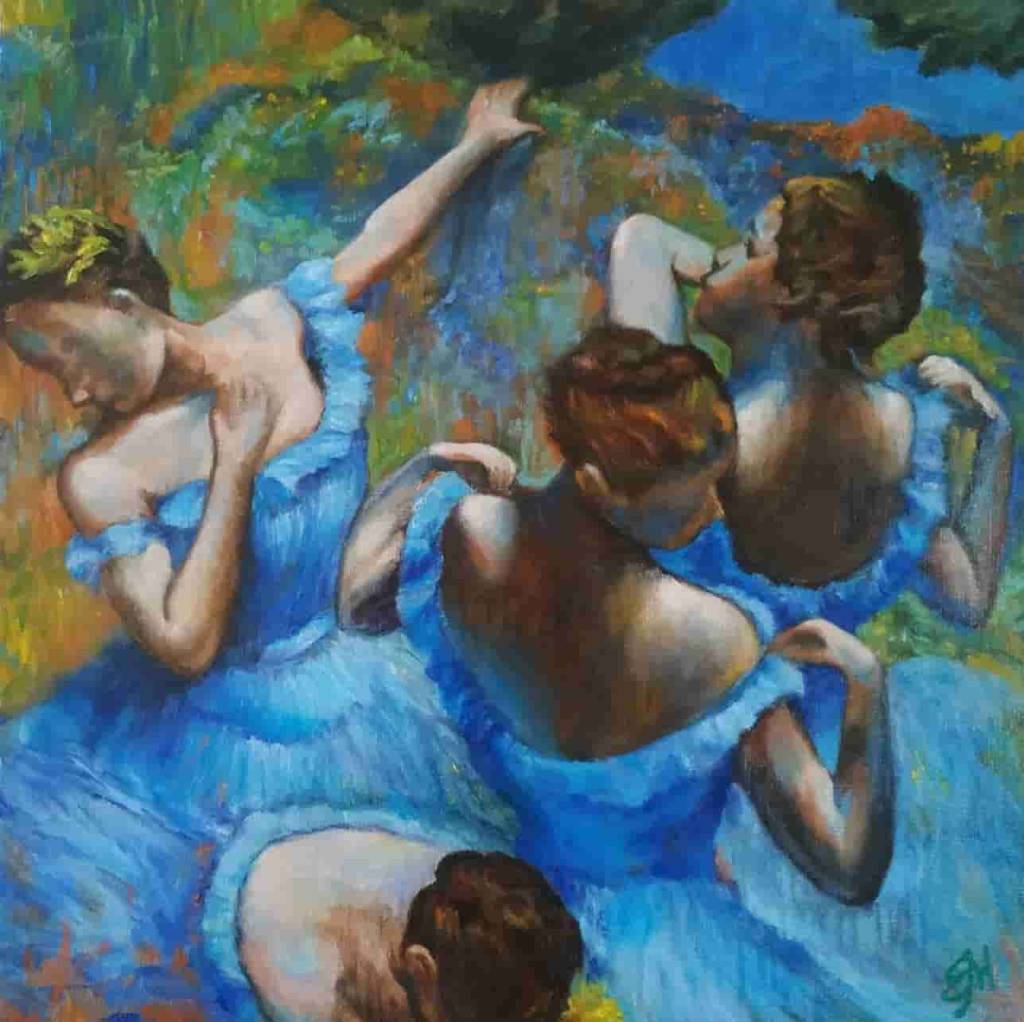 Эдгар Дега «Голубые танцовщицы»