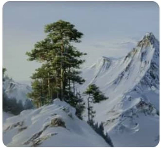 Картины с горами в Мастерская Арт 3045 арт
