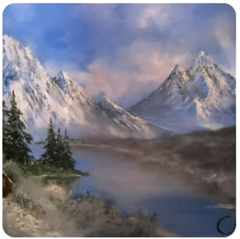 Картины с горами в Мастерская Арт 3445 арт