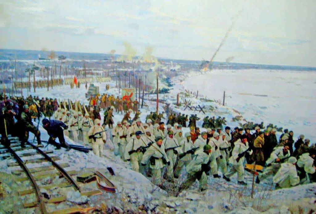 Музей-диорама «Прорыв блокады Ленинграда» (Ленинградская обл., д. Марьино)