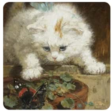 Картина маслом с кошками в Мастера Арт 54350