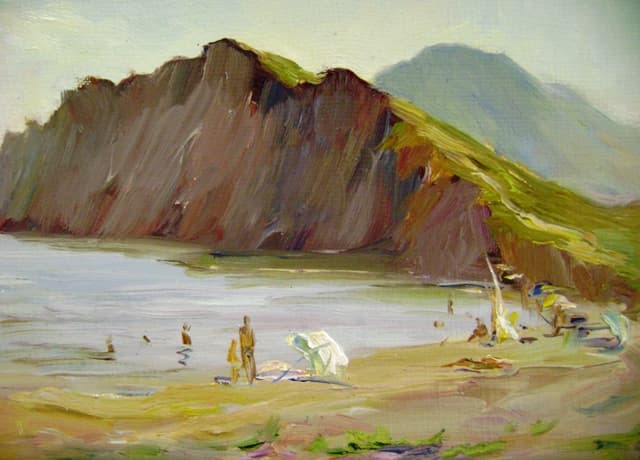 морской пейзаж картина