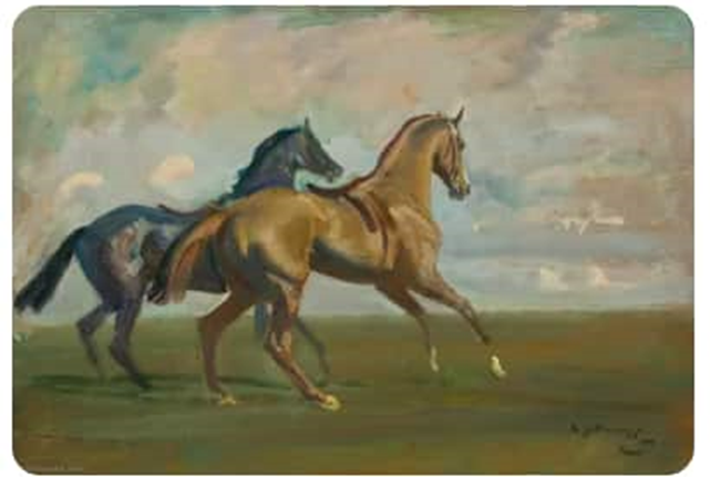 Картины с лошадьми в мастерской Мастера Арт 37
